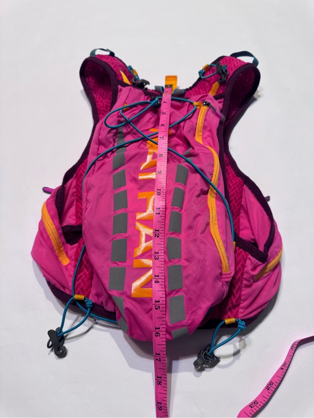 Nathan VaporAiress Ultra-Light Hiking Hydration Vest Pink 2L Bladder - Picture 3 of 7